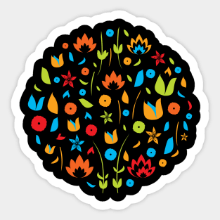 Floral Modern Cute Pattern Sticker